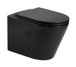 VOLLE Унитаз подвесной с сидением Slim slow-closing Nemo (13-17-316 Black)